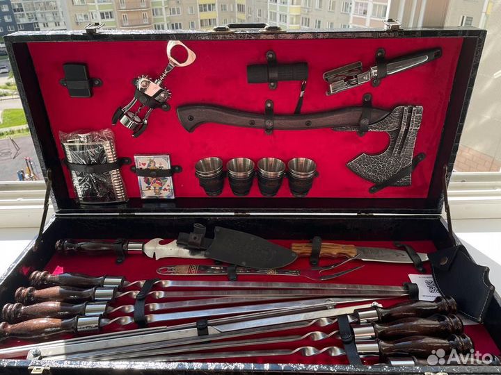 Подарочный шашлычный набор