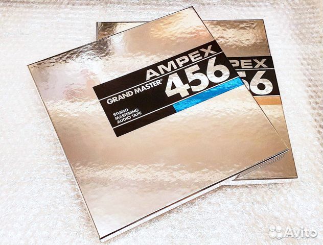 Коробки для 27 катушек. ampex 456 gм