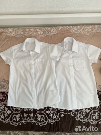 Рубашки школьные для девочки Next р128