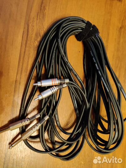 Межблочный кабель 2 rca/2 jack