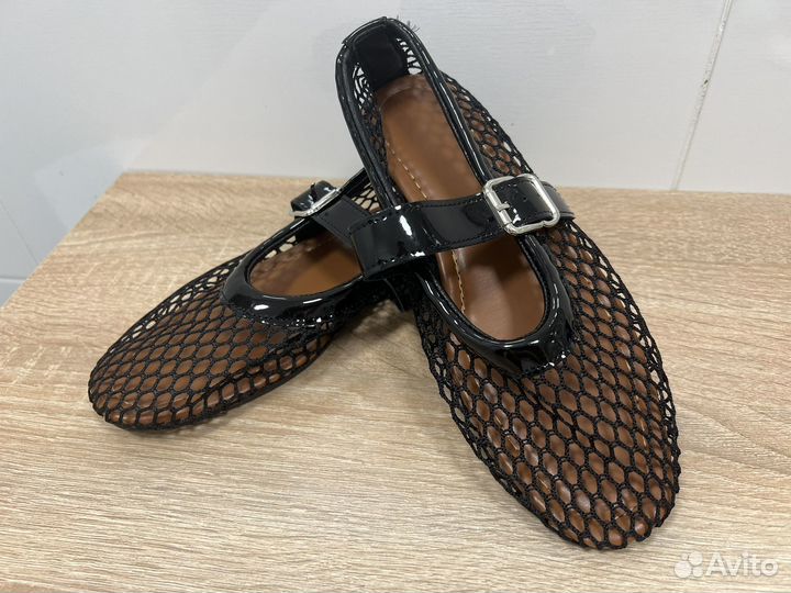 Балетки в сетку 23,5 см 37 р