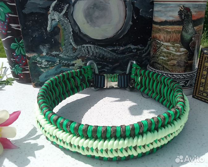 Ошейники и поводки из паракорда