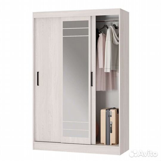 Шкаф купе 1310мм с зеркалом
