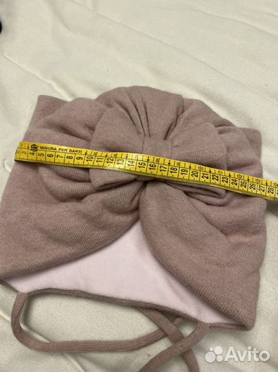 Шапка-чалма и снуд на девочку