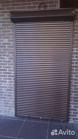 Рольставни прочные дверные
