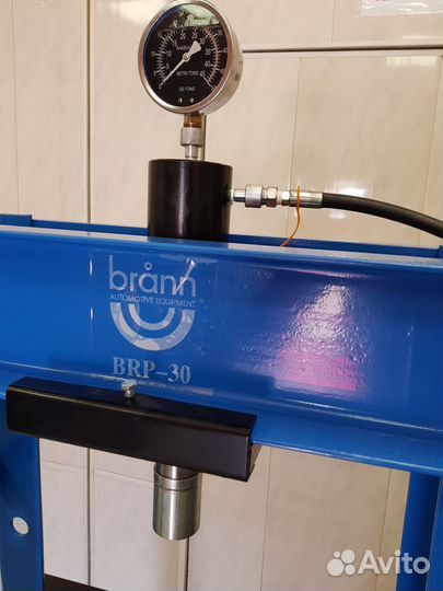 Пресс гидравлический напольный brann BRP-30 (30т.)