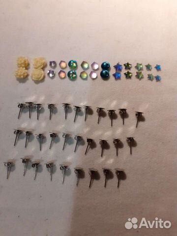 Кабашоны и гвоздики