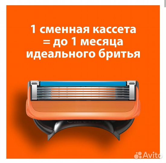 Сменные кассеты Gillette Fusion 5 оригинал новые