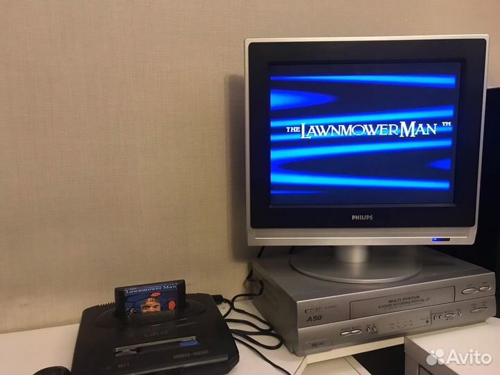 Lawnmower Man Газонокосильщик картридж для sega