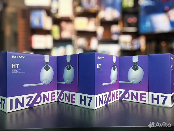 Inzone H7, беспроводная гарнитура, белая