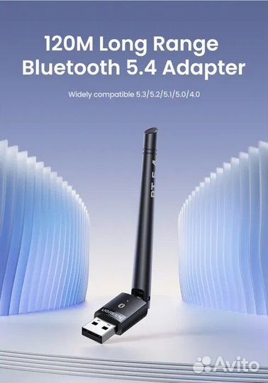 Bluetooth 5.4 адаптер Ugreen CM749(Новинка)