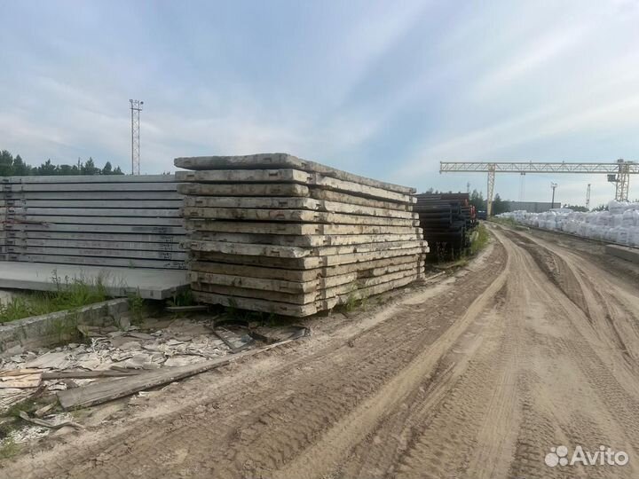 Плита дорожная 6х2м