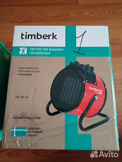 Тепловая пушка Timberk 3 кВт Новые