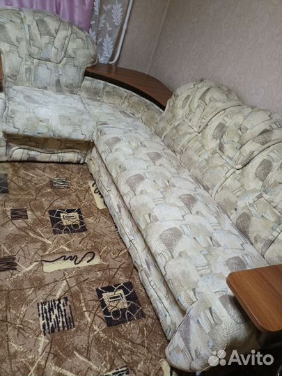 Угловой диван бу