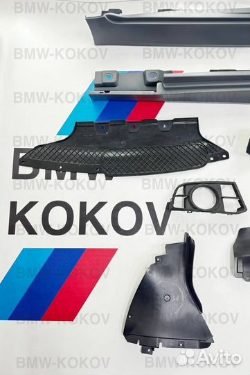 Обвес BMW F10 Мтех М пакет комплект с порогами