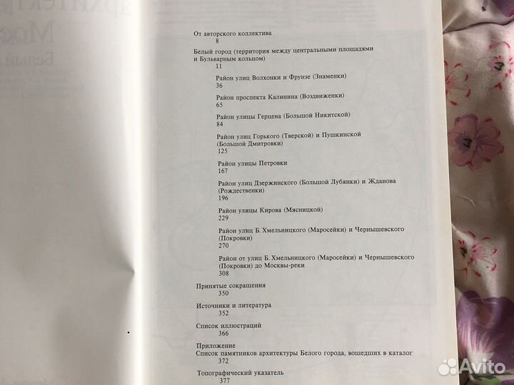 Книга Памятники архитектуры Москвы 1989г