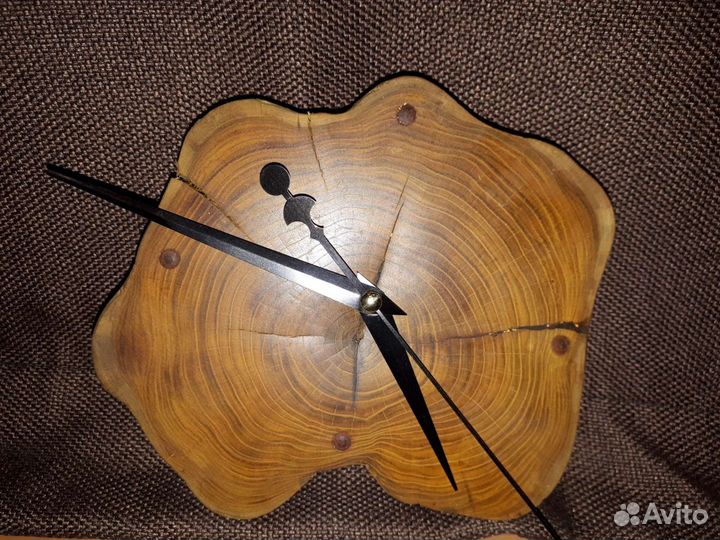 Часы из слэба