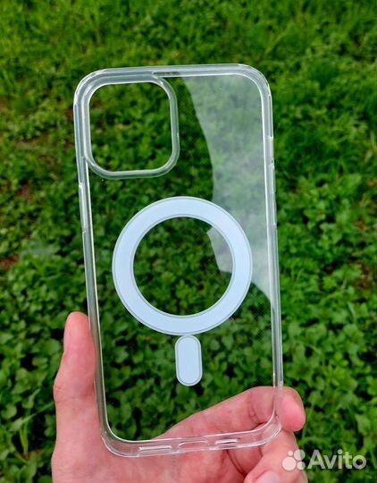 Силиконовый чехол на iPhone с Magsafe все модели