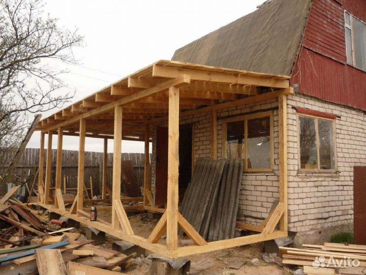 Пристройки. Хозблоки. Строительство пристроек