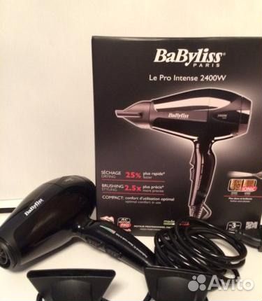 Фен профессиональный babyliss 6616e