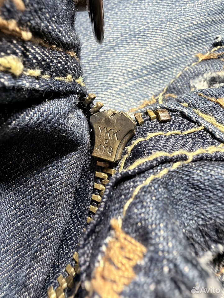 Archive distressed faded bootcut jeans, Коммунарка
