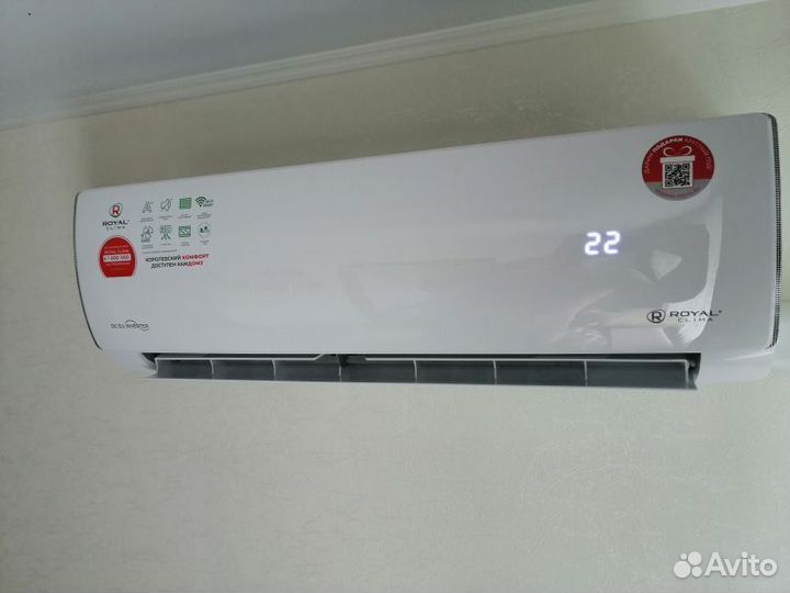 Кондиционер 12 кубов / с Установкой / с Обогревом