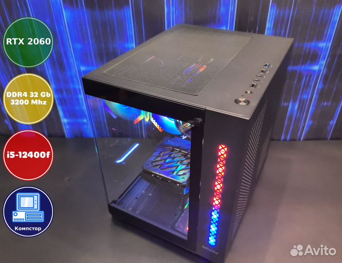 Мощный пк 2024 i5-RTX2060-32DDR4-CDR5982107364-H610