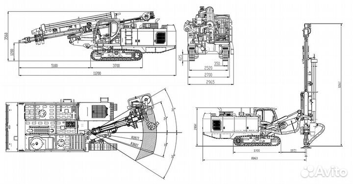 Буровая установка XCMG XQZ152, 2024