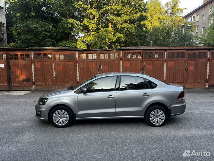 Volkswagen Polo 1.6 AT, 2017, 107 000 км