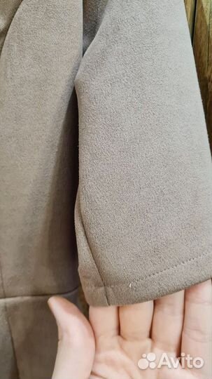 Платье Золотой песок 42-44 замшевое