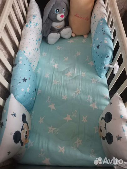 Бортики в кроватку