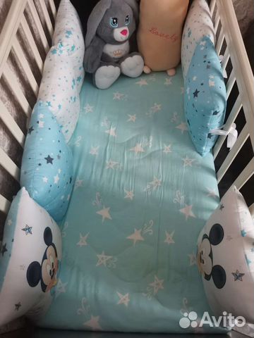 Бортики в кроватку