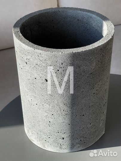 Кашпо из бетона любого размера