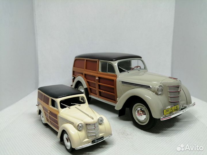 Модель Москвич-400-422 «Буратино» в масштабе 1:24