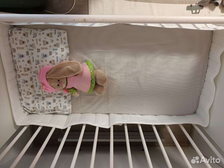 Мягкий бортик в детскую кроватку IKEA