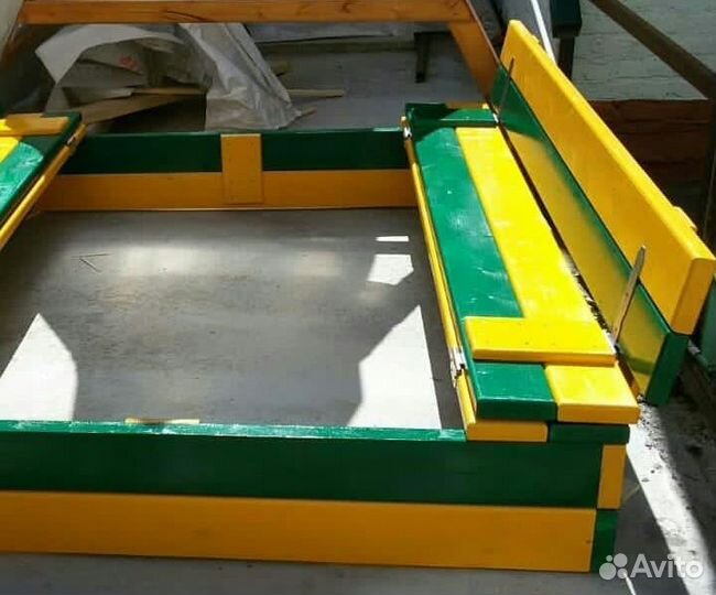 Детская песочница с крышкой. На заказ