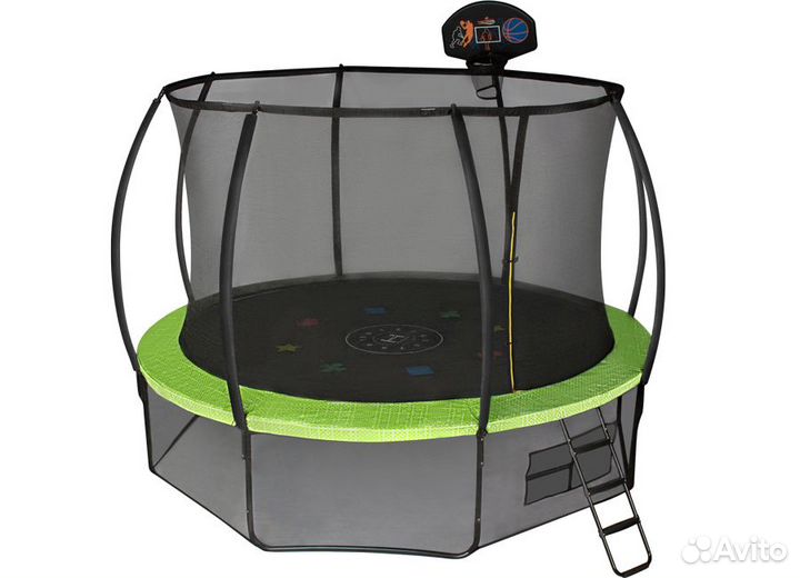 Батут Hasttings Air Game Basketball 3,66м с защитн