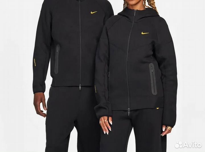 Nike tech fleece nocta кофта черная