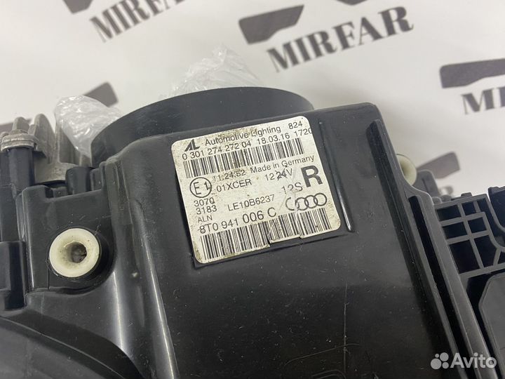 Фара правая A5 8T 2011-2016 Рестайлинг xenon