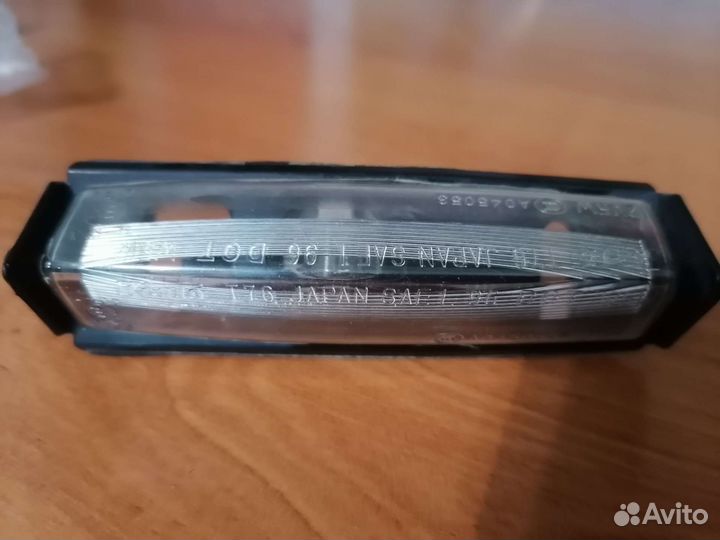 Подсветка номера toyota camry