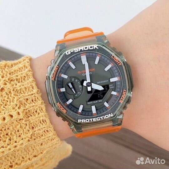 Часы Casio G-Shock GA-2100 Skeleton