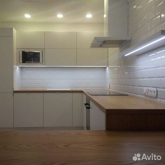 Кухонный гарнитур на заказ. Долговечные материалы