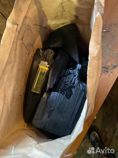 Уголь древесный в мешках