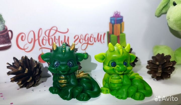 Мыло ручной работы дракончик