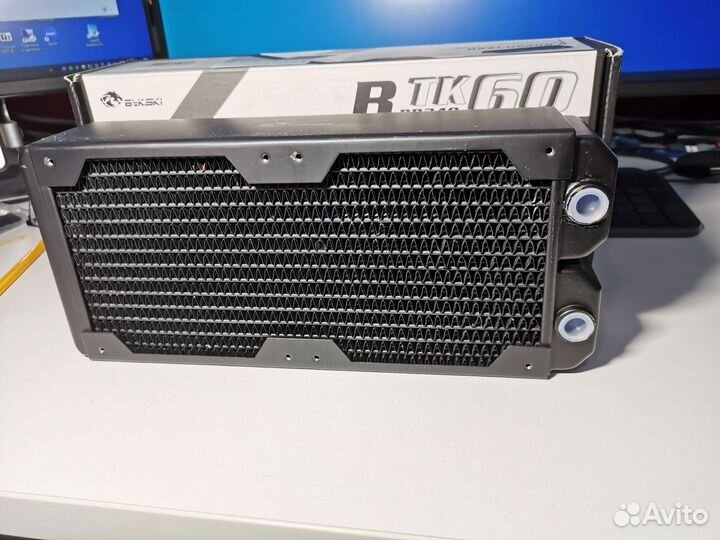 Радиатор сжо 240мм на 60мм медный