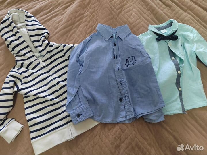 Рубашки на мальчика 86р