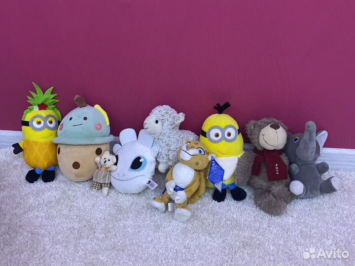 Мягкие игрушки пакетом