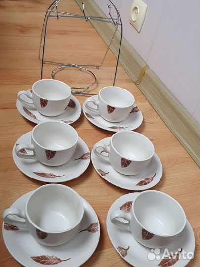 Чайно-кофейный сервиз на 6 персон