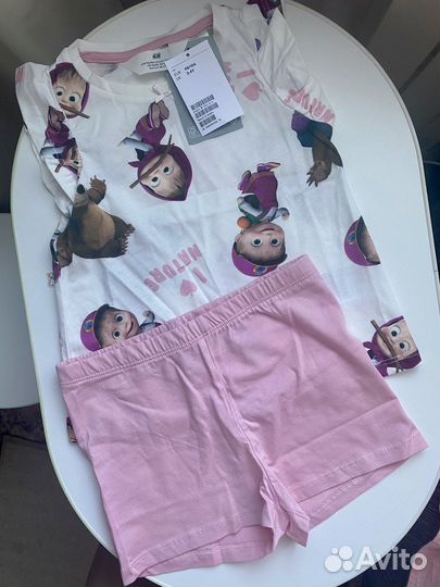 Одежда для мальчиков и девочек H&M маша и медведь