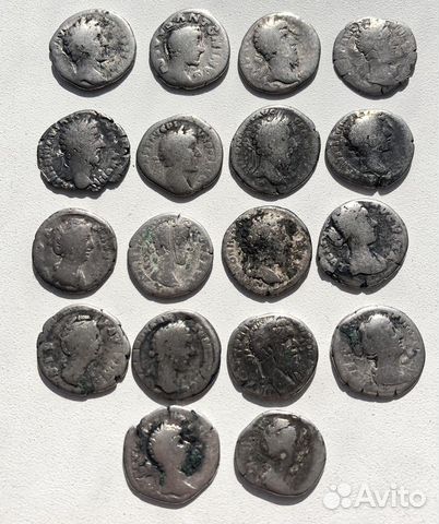 Динарии Рим состояние